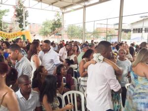 Casais comemoram o dia mais importante de suas vidas: em parceria com TJRJ, Ação Global converteu 193 casos (fotos: Divulgação)