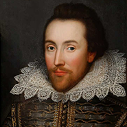 Pintura de William Shakespeare. Pintura de William Shakespeare.